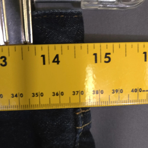 Hollister Slim Straight Jeans Dark Wash‎ Mens Size  28x30  Button  Western - Picture 2 of 9